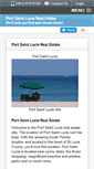 Mobile Screenshot of portstluciemls.com