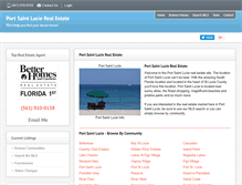 Tablet Screenshot of portstluciemls.com